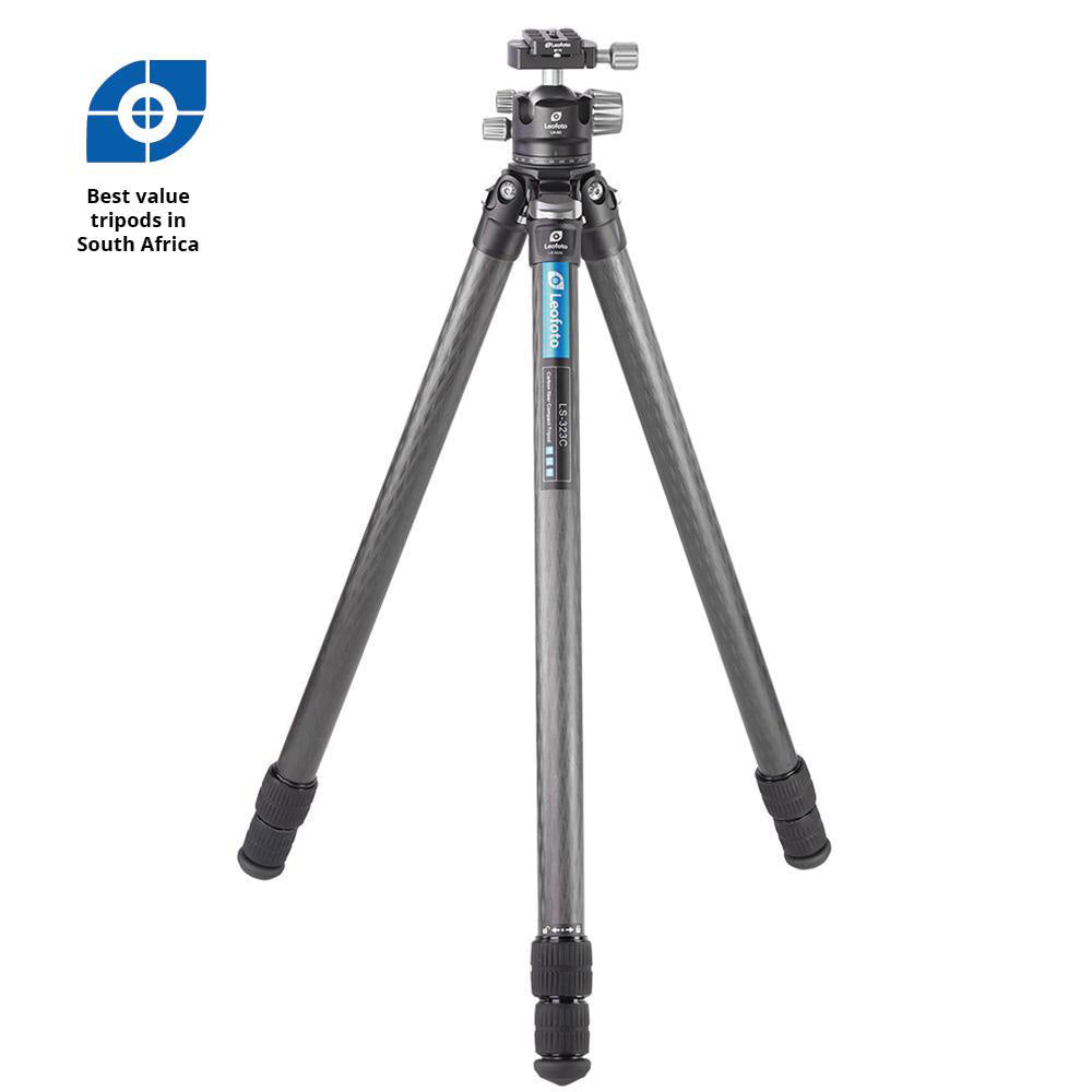 Leofoto Ranger LS-323C + LH-40 Carbon Fiber Tripod Kit-