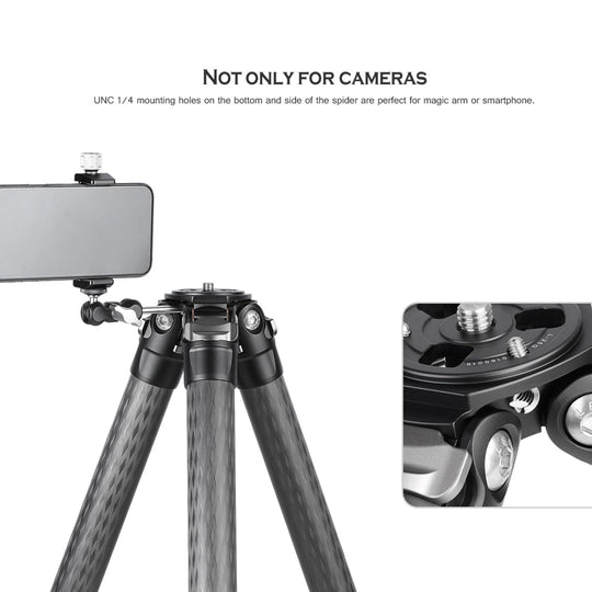 Leofoto Ranger LS-364C Carbon Fiber Tripod-