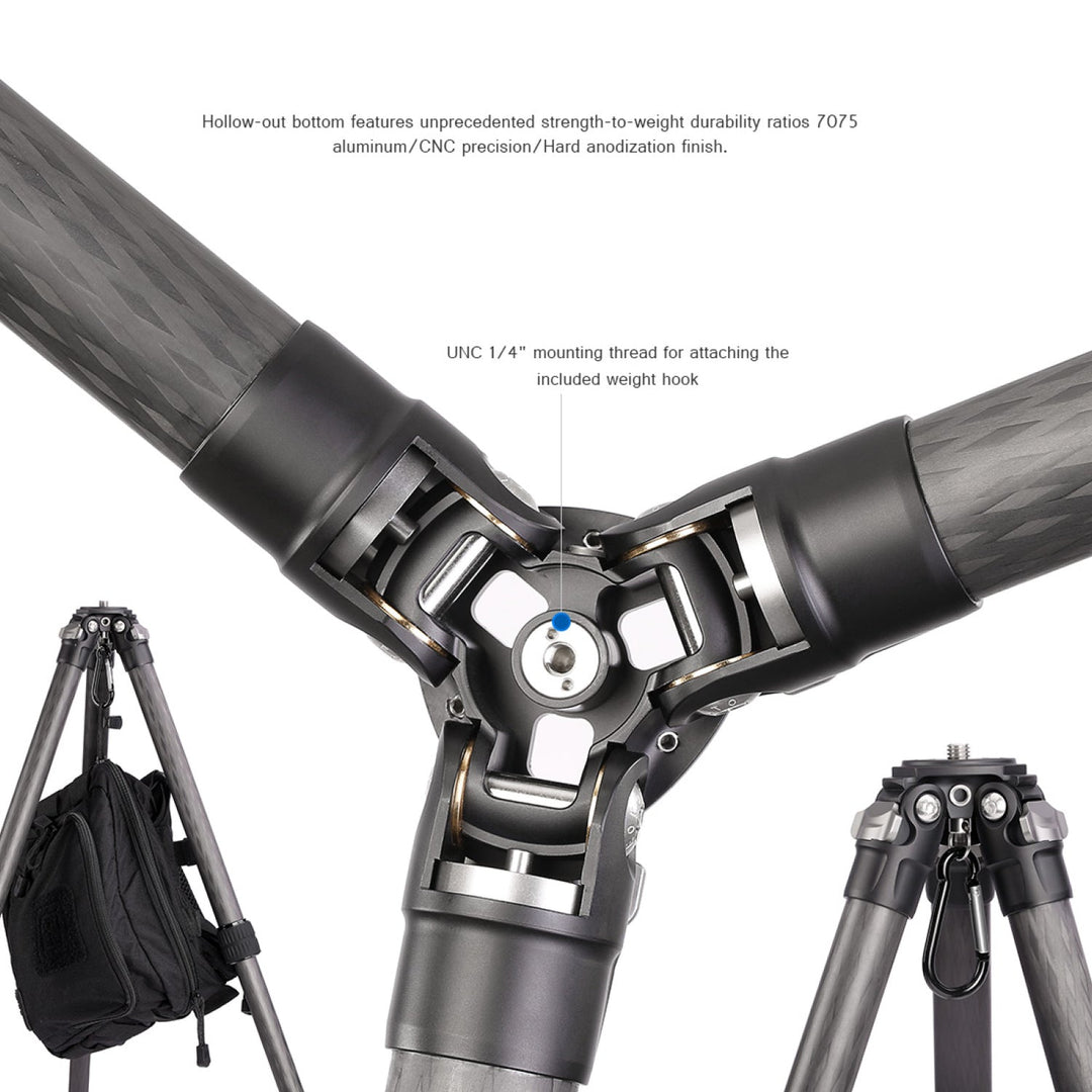 Leofoto Ranger LS-365C Carbon Fiber Tripod-