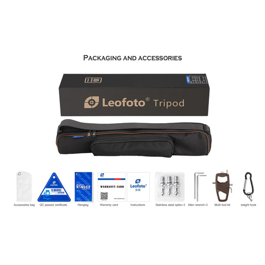 Leofoto Ranger LS-365C Carbon Fiber Tripod-