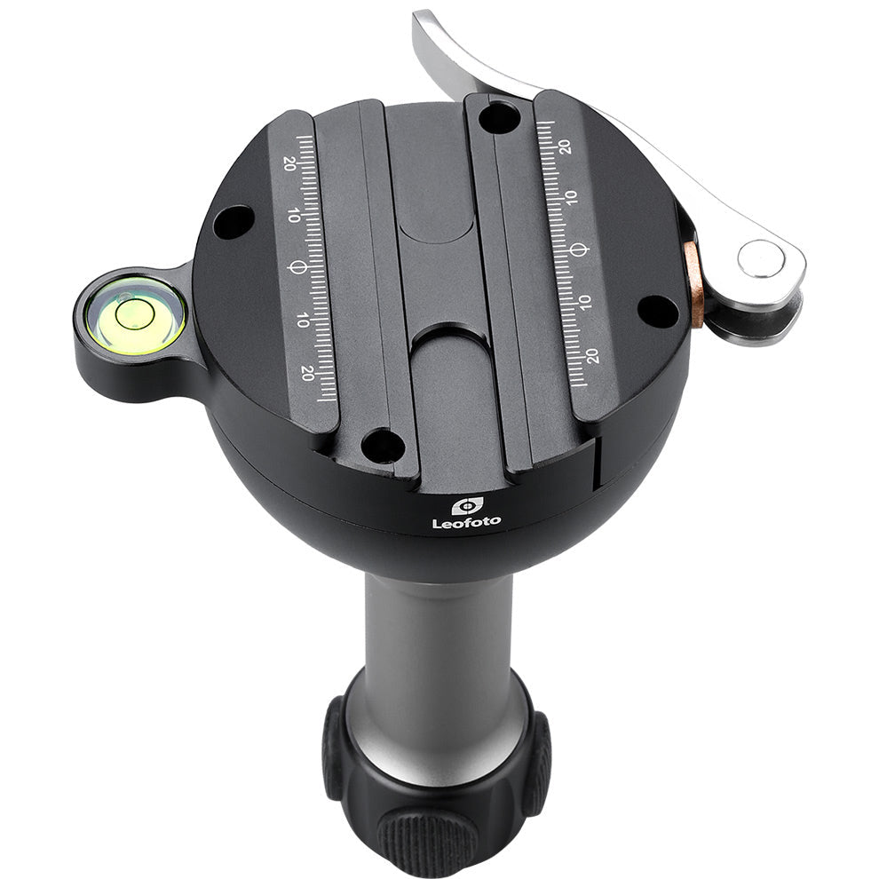 Leofoto YB-75 Leveling Bases with Lever Release Clamp for 75mm Bowls-