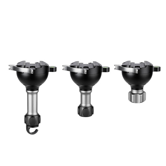 Leofoto YB-75 Leveling Bases with Lever Release Clamp for 75mm Bowls-