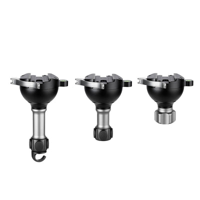 Leofoto YB-75 Leveling Bases with Lever Release Clamp for 75mm Bowls-