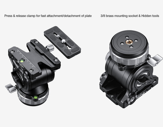 Leofoto BV-15 Video Fluid Head
