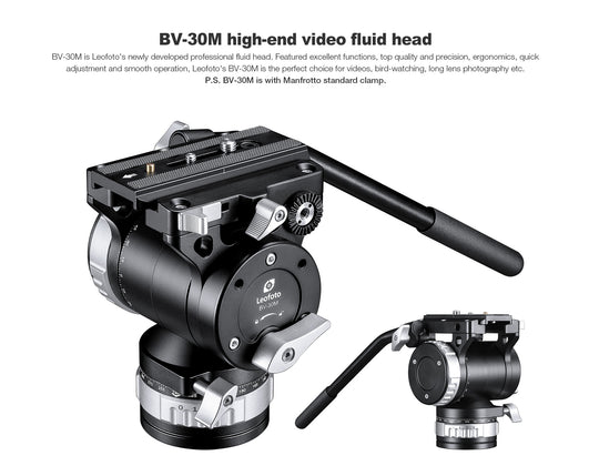 Leofoto BV-30M Video Fluid Head