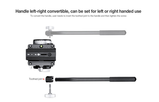 Leofoto BV-30M Video Fluid Head