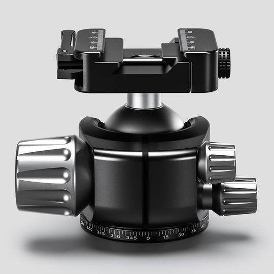 Leofoto LH-40SC Low Profile Ballhead  with Dual Profile Picatinny/Arca Clamp
