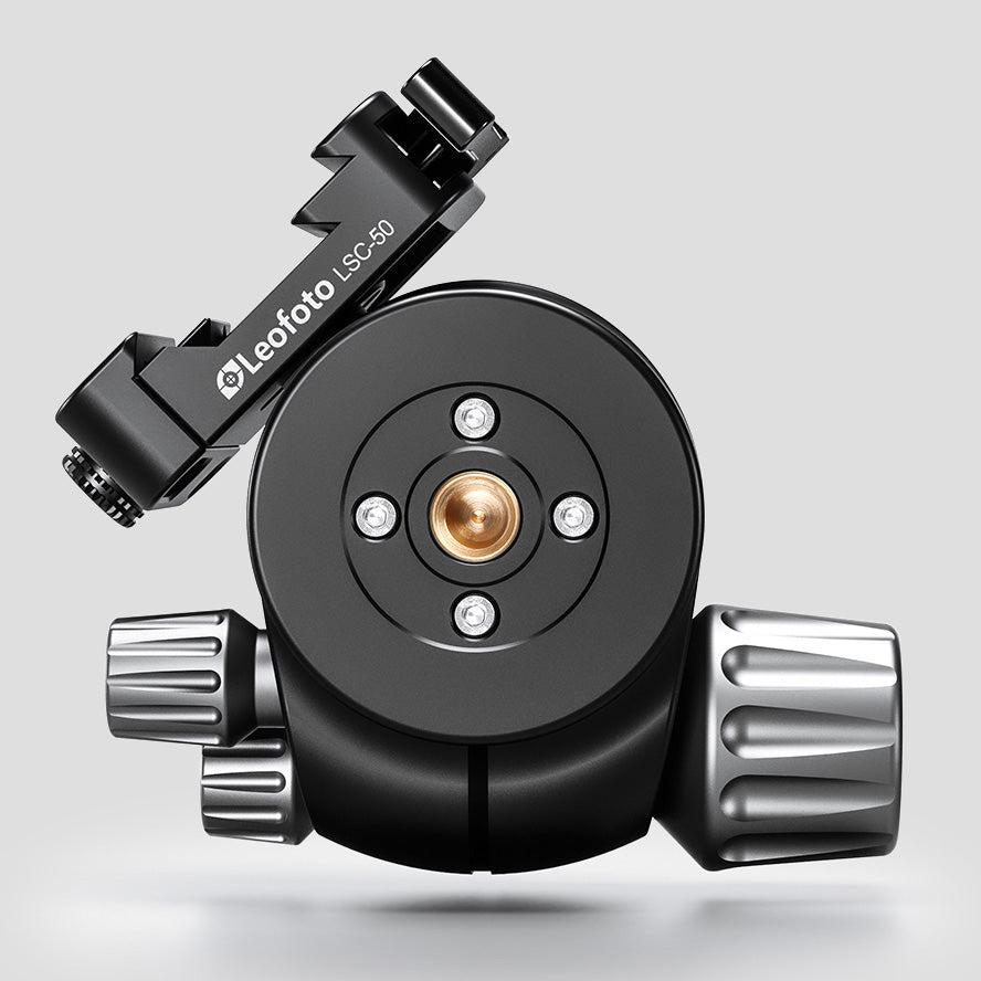 Leofoto LH-40SC Low Profile Ballhead  with Dual Profile Picatinny/Arca Clamp