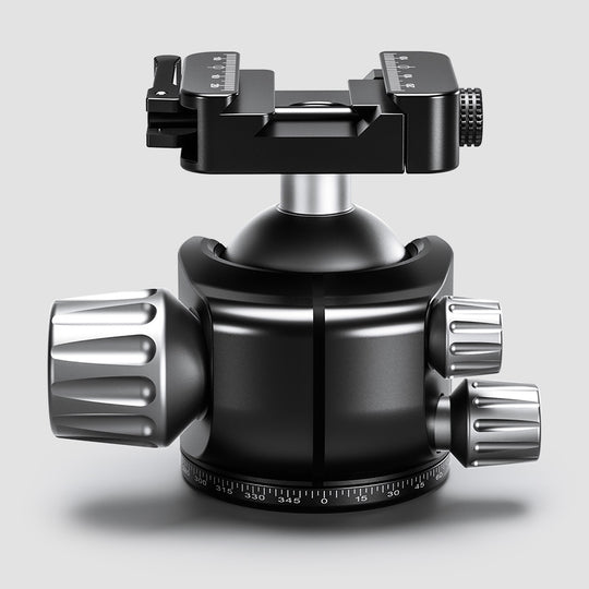 Leofoto LH-47SC Low Profile Ballhead  with Dual Profile Picatinny/Arca Clamp
