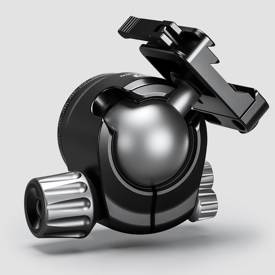 Leofoto LH-47SC Low Profile Ballhead  with Dual Profile Picatinny/Arca Clamp