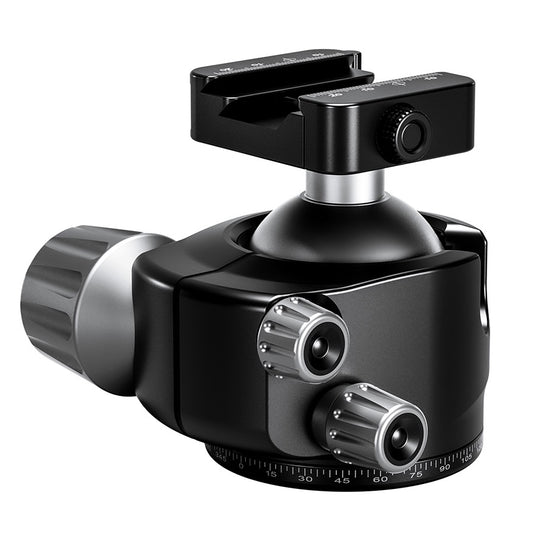 Leofoto LH-55SC Low Profile Ballhead  with Dual Profile Picatinny/Arca Clamp