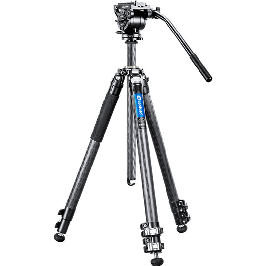 Leofoto LV-323C + BV-10 Video Tripod Kit