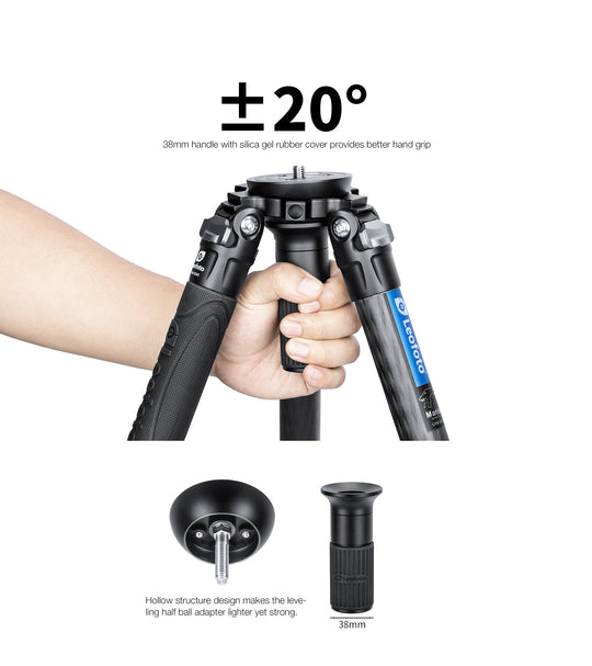 Leofoto LVM-323C + BV-15 Video Tripod Kit