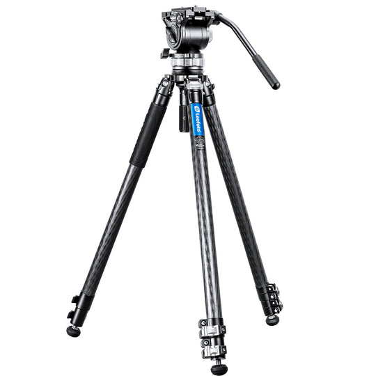 Leofoto LVM-323C + BV-15 Video Tripod Kit