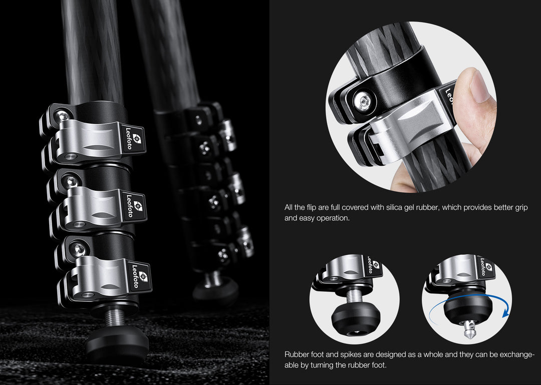 Leofoto LVM-324C + BV-15 Video Tripod Kit