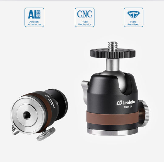 Leofoto MBH-19 Mini Ballhead