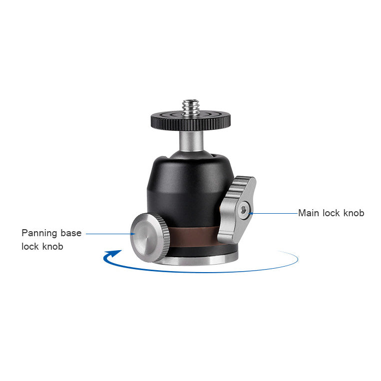 Leofoto MBH-19 Mini Ballhead