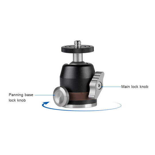 Leofoto MBH-19 Mini Ballhead