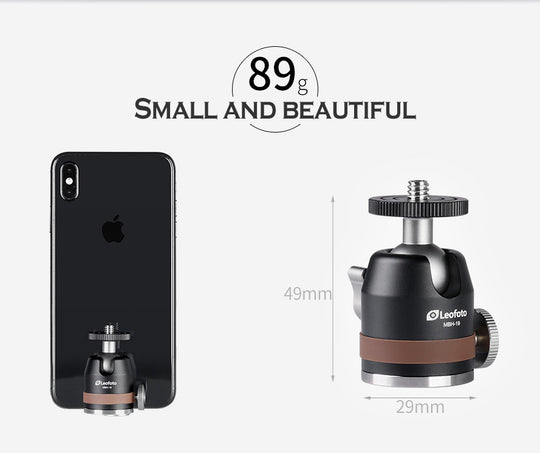 Leofoto MBH-19 Mini Ballhead