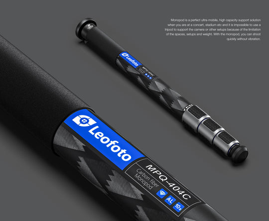 Leofoto MPQ-404C Carbon Fiber Monopod