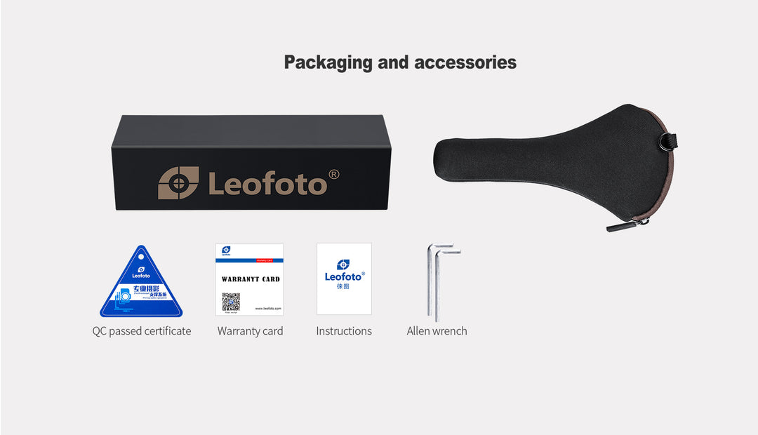 Leofoto MT-02C and LH-22 Mini Tripod Kit