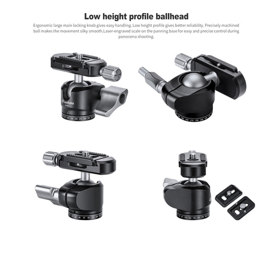 Leofoto MT-02C and LH-22 Mini Tripod Kit