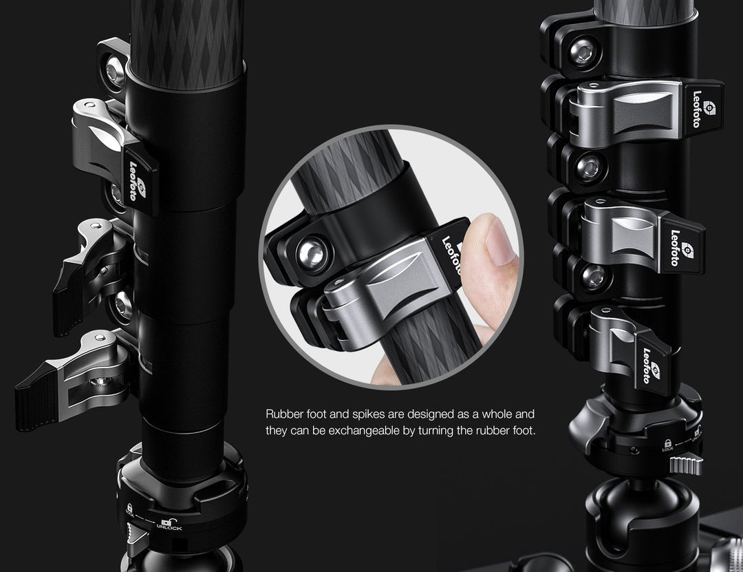 Leofoto MV-324C + VD-03 Video Monopod Kit