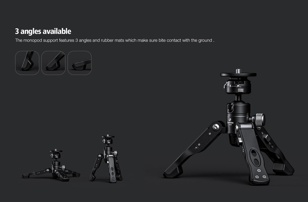 Leofoto MV-324C + VD-03 Video Monopod Kit