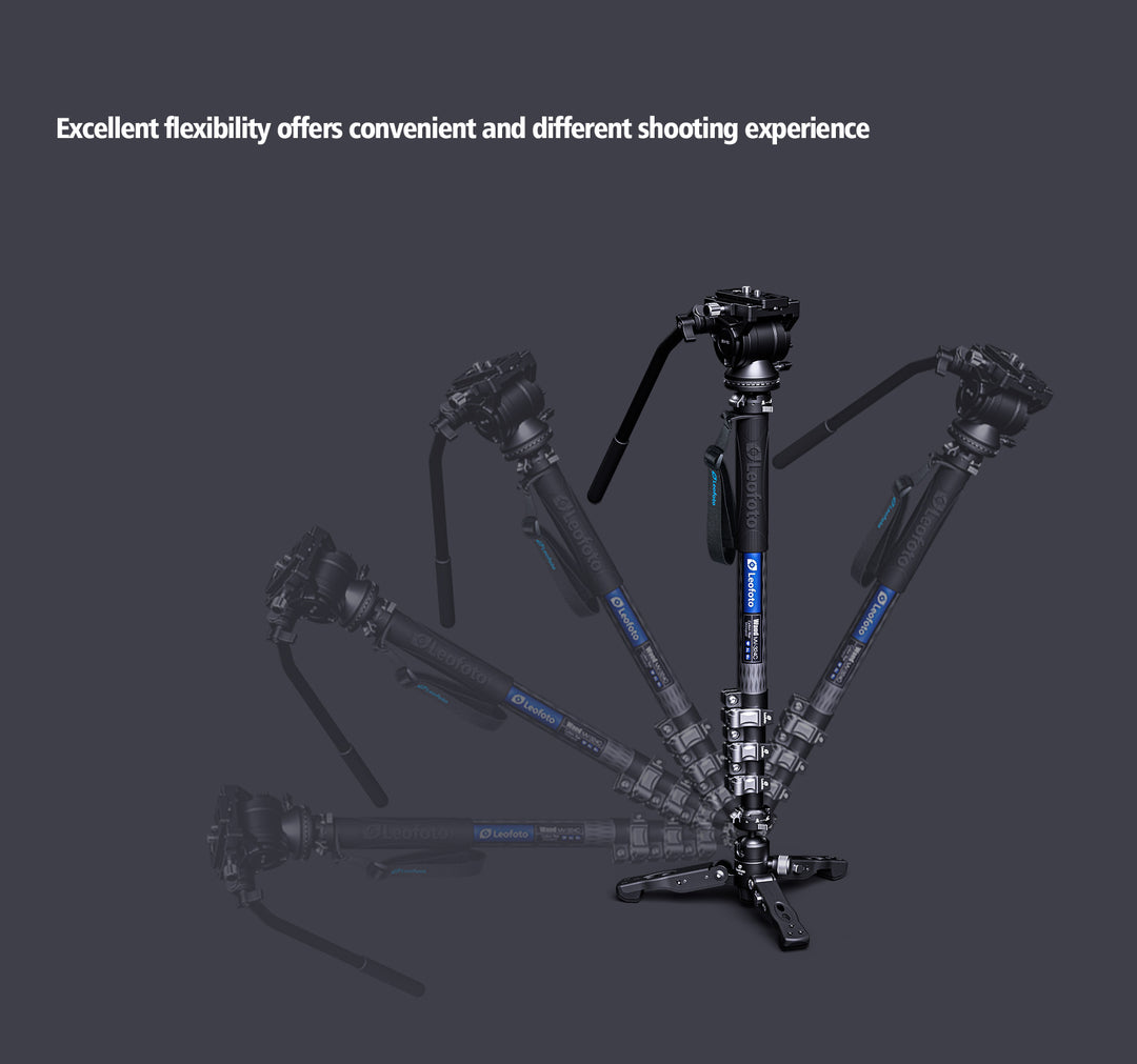 Leofoto MV-324C + VD-03 Video Monopod Kit