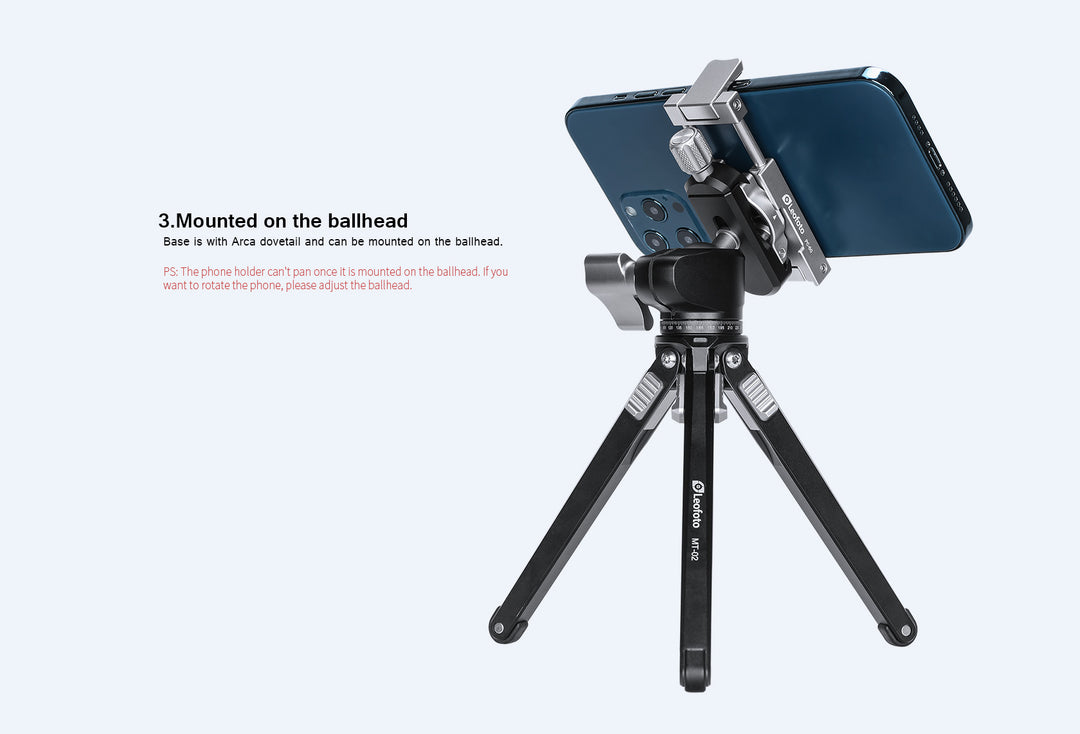 Leofoto PC-60 Multi-functional Cellphone Ring Holder