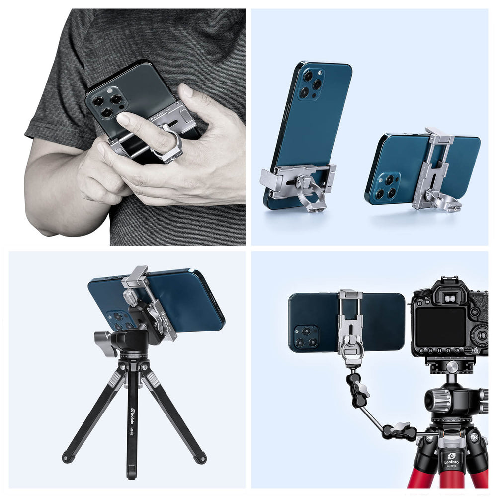 Leofoto PC-60 Multi-functional Cellphone Ring Holder