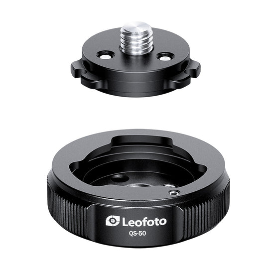 Leofoto QS-50 Quicklink Base and Plate Set