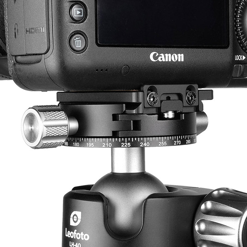 Leofoto Ranger Leveling LS-223CEX + RH-0 Carbon Fiber Tripod Kit