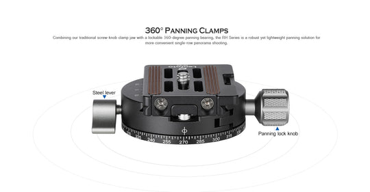 Leofoto Ranger Leveling LS-223CEX + RH-0 Carbon Fiber Tripod Kit
