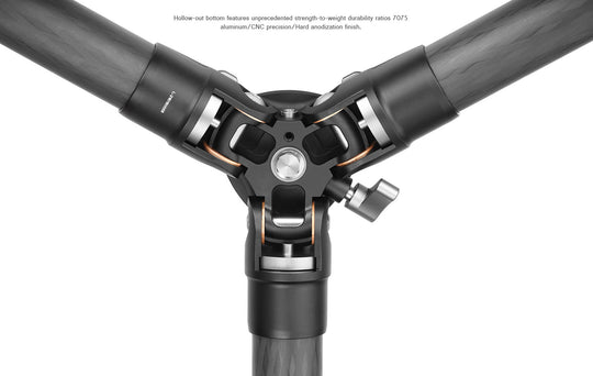 Leofoto Ranger Leveling LS-223CEX + RH-0 Carbon Fiber Tripod Kit