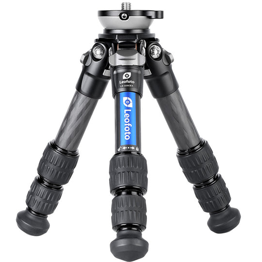 Leofoto Ranger Leveling LS-223CEX + RH-0 Carbon Fiber Tripod Kit
