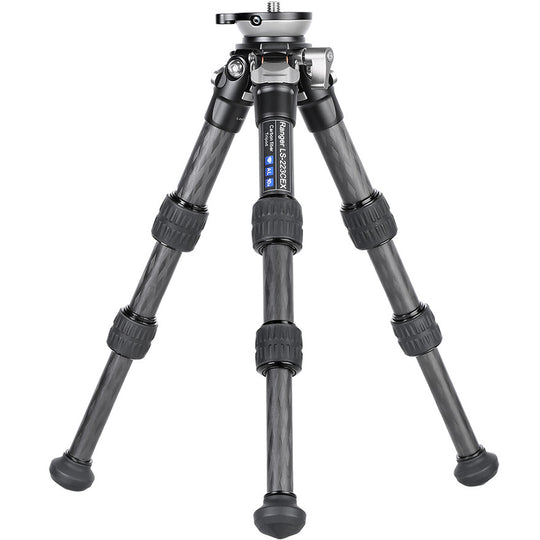 Leofoto Ranger Leveling LS-223CEX + RH-0 Carbon Fiber Tripod Kit