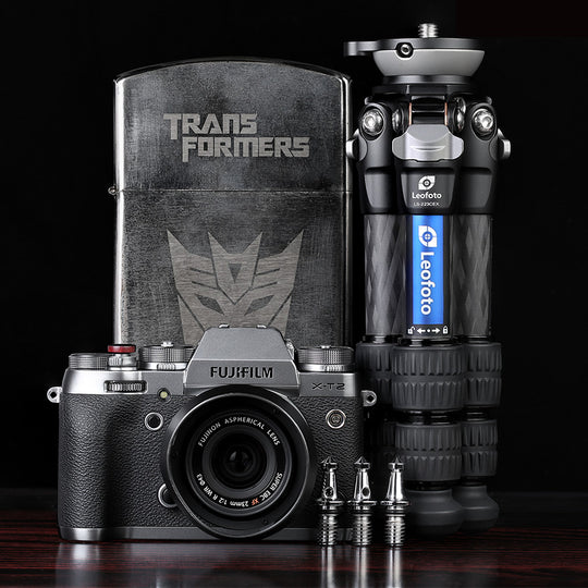 Leofoto Ranger Leveling LS-223CEX + RH-0 Carbon Fiber Tripod Kit