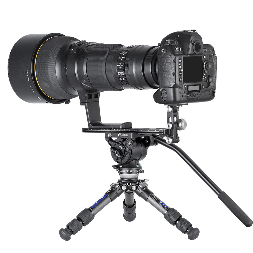 Leofoto Ranger Leveling LS-223CEX + RH-0 Carbon Fiber Tripod Kit