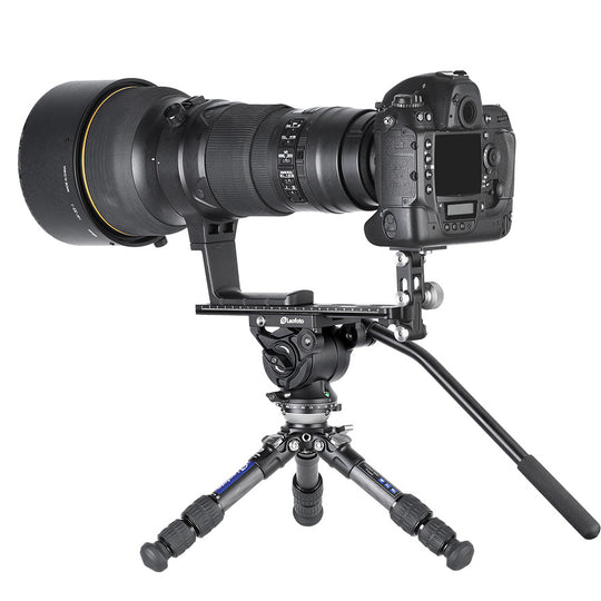 Leofoto Ranger Leveling LS-223CEX + RH-0 Carbon Fiber Tripod Kit