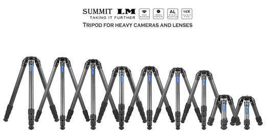 Leofoto Summit LM-402C Carbon Fiber Tripod Kit