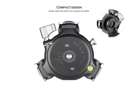 Leofoto Summit LM-402C Carbon Fiber Tripod Kit
