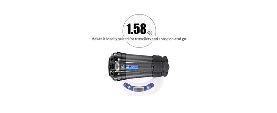 Leofoto Summit LM-402C Carbon Fiber Tripod Kit