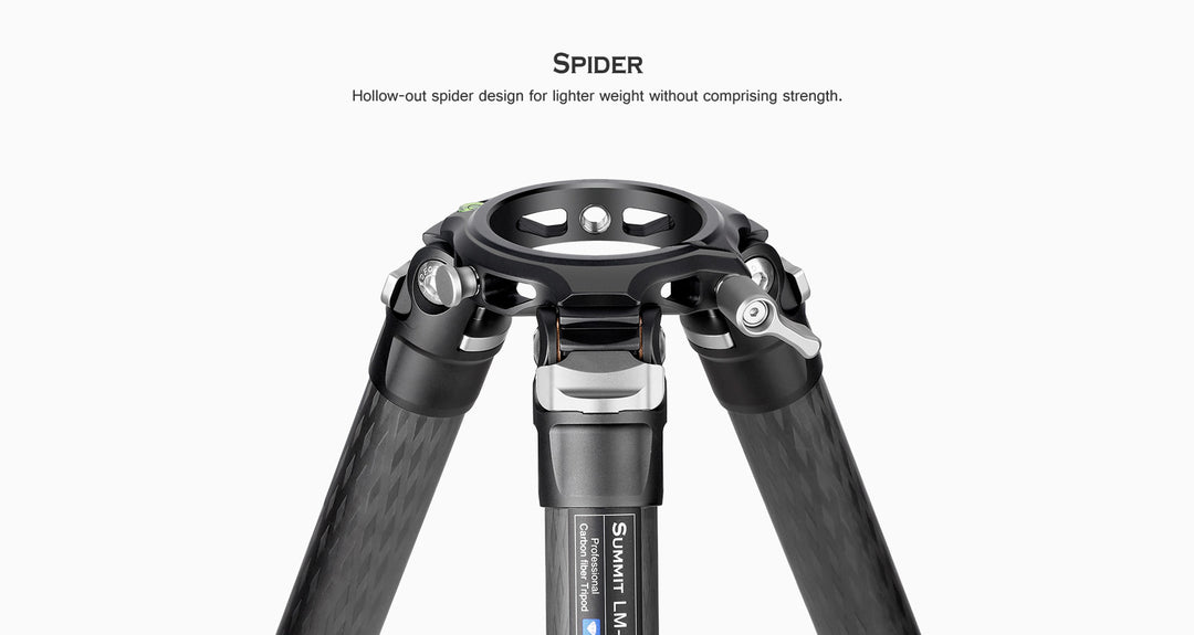 Leofoto Summit LM-402C Carbon Fiber Tripod Kit