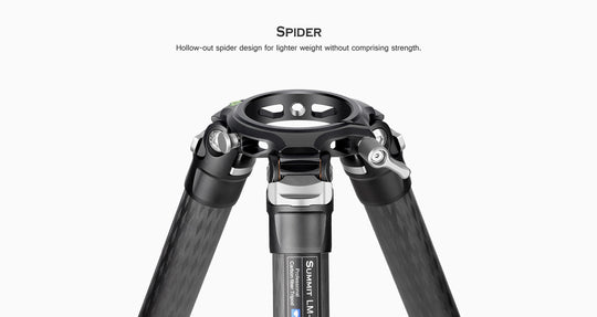 Leofoto Summit LM-402C Carbon Fiber Tripod Kit