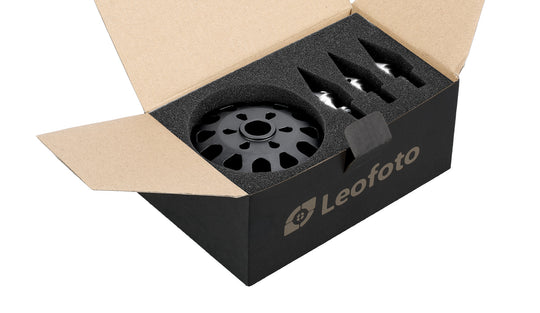 Leofoto TFW Tripod foot spikes with snow shoes (set of 3)