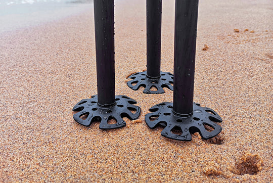 Leofoto TFW Tripod foot spikes with snow shoes (set of 3)