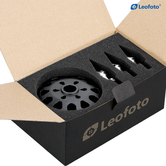 Leofoto TFW Tripod foot spikes with snow shoes (set of 3)