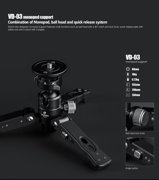 Leofoto VD-03 Monopod Support