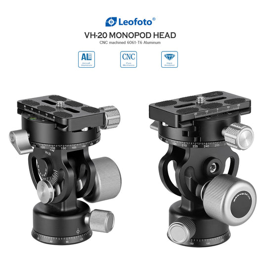 Leofoto VH-20 Monopod Head